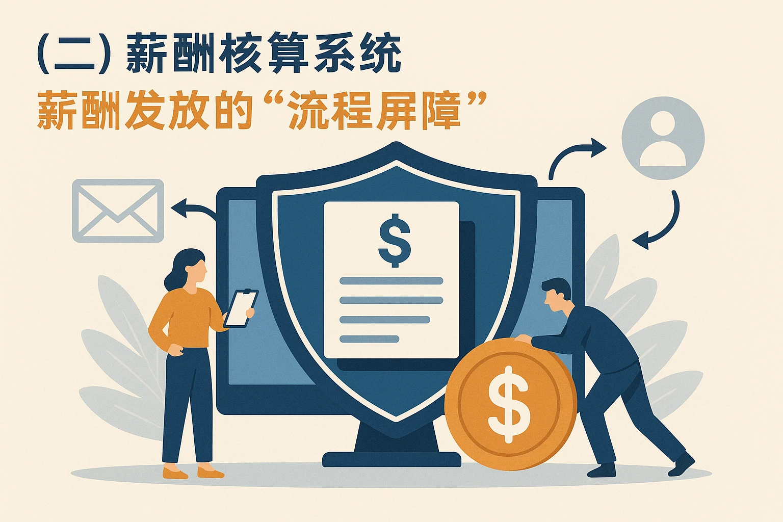 （二）薪酬核算系统：薪酬发放的“流程屏障”
