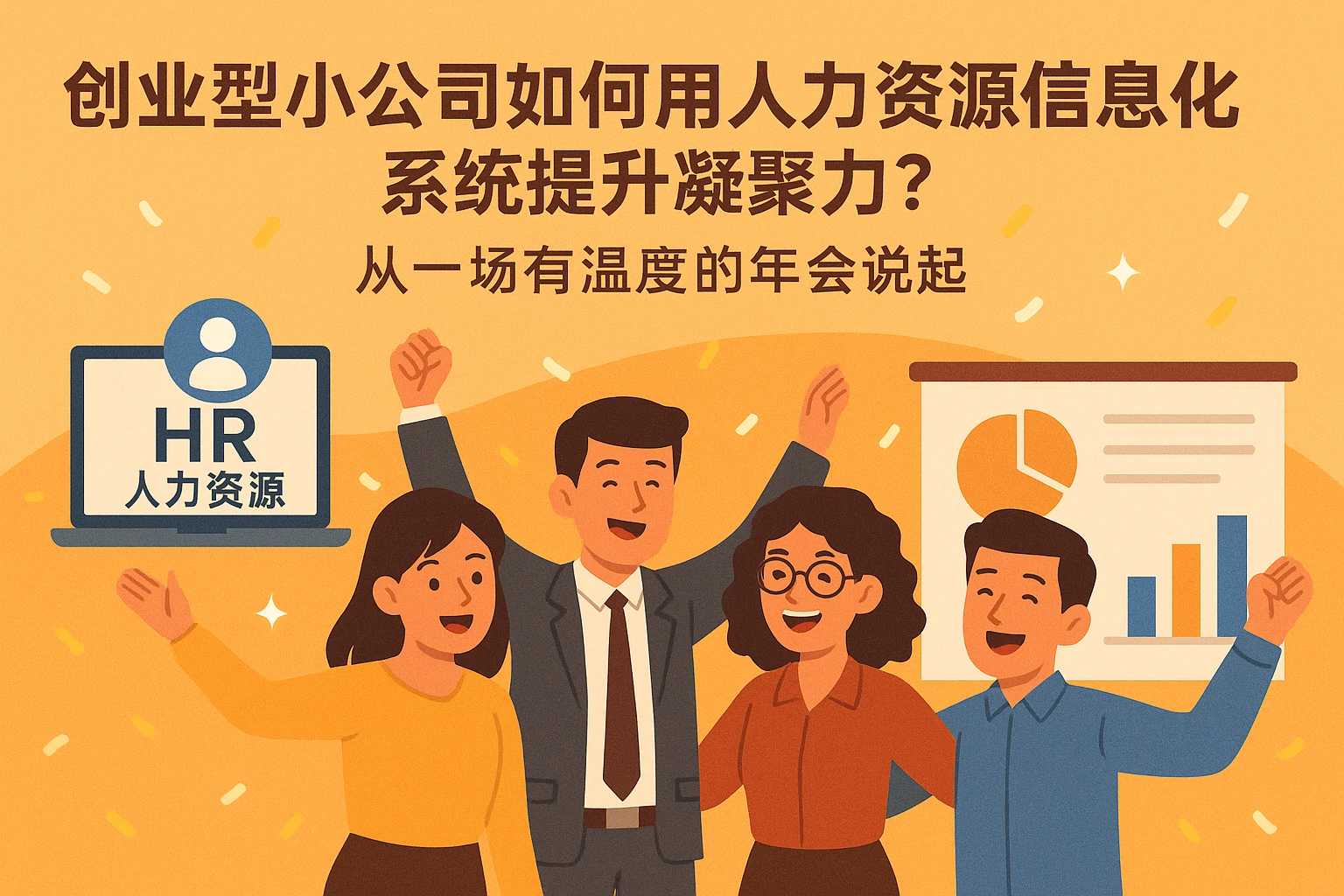创业型小公司如何用人力资源信息化系统提升凝聚力？从一场有温度的年会说起