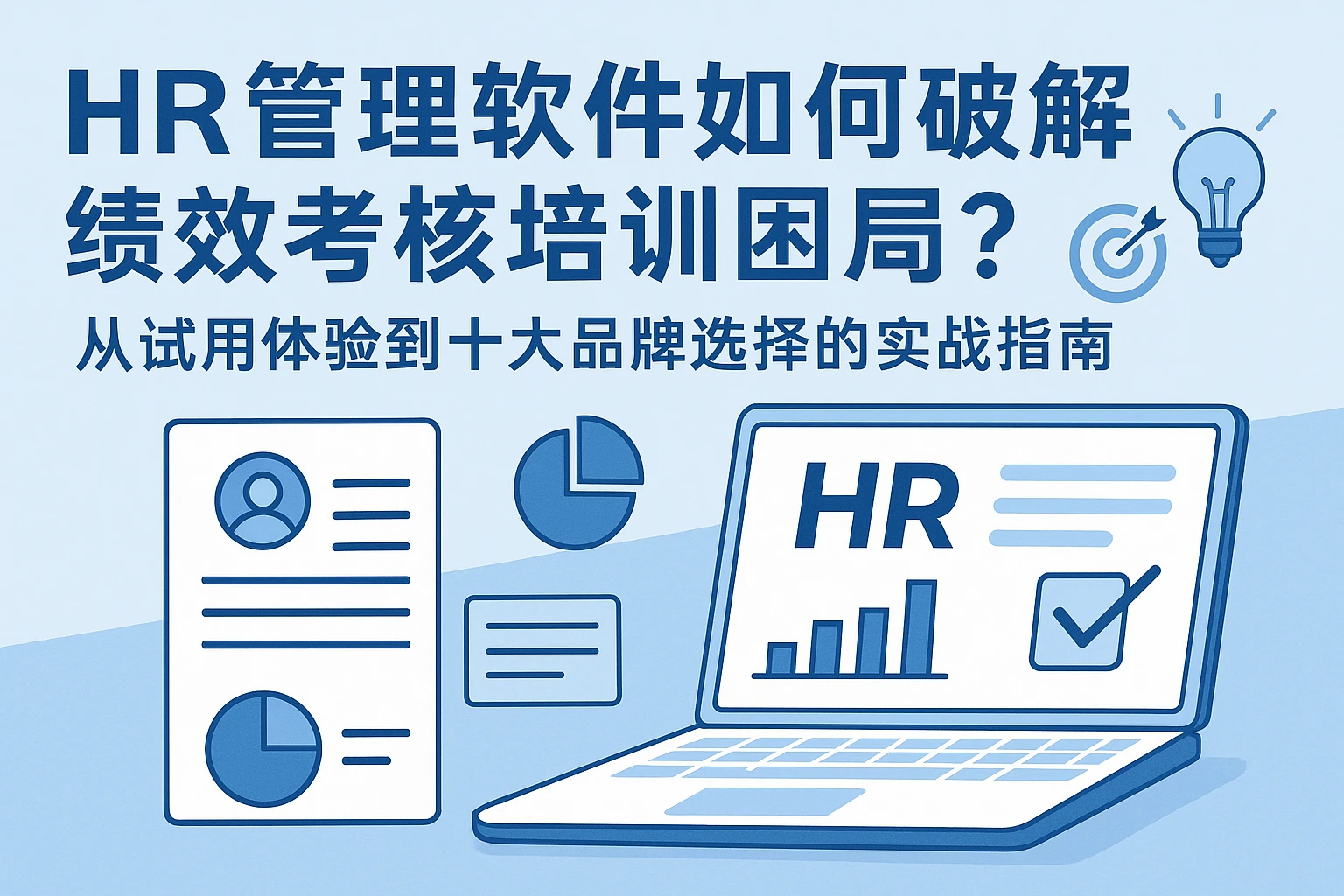 HR管理软件如何破解绩效考核培训困局？从试用体验到十大品牌选择的实战指南