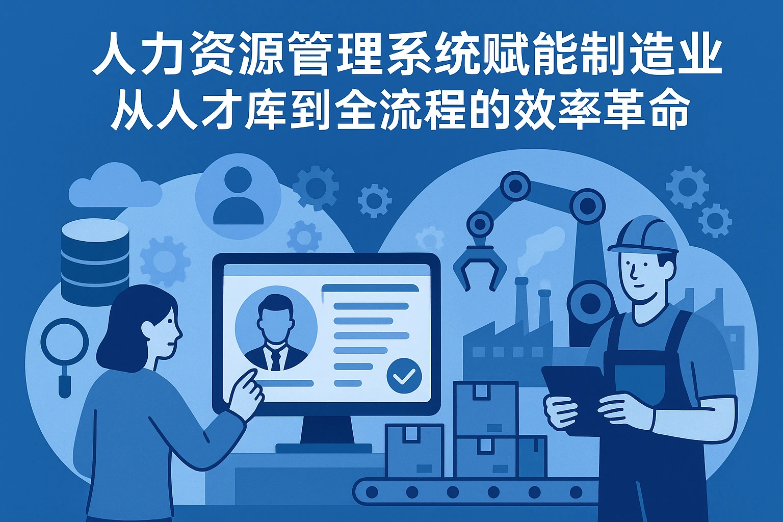 人力资源管理系统赋能制造业：从人才库到全流程的效率革命