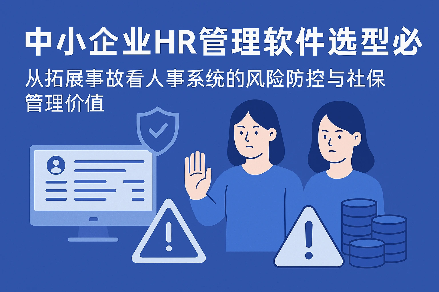 中小企业HR管理软件选型必看：从拓展事故看人事系统的风险防控与社保管理价值