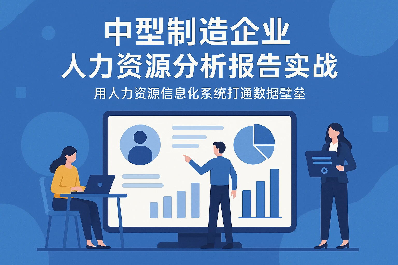 中型制造企业人力资源分析报告实战：用人力资源信息化系统打通数据壁垒