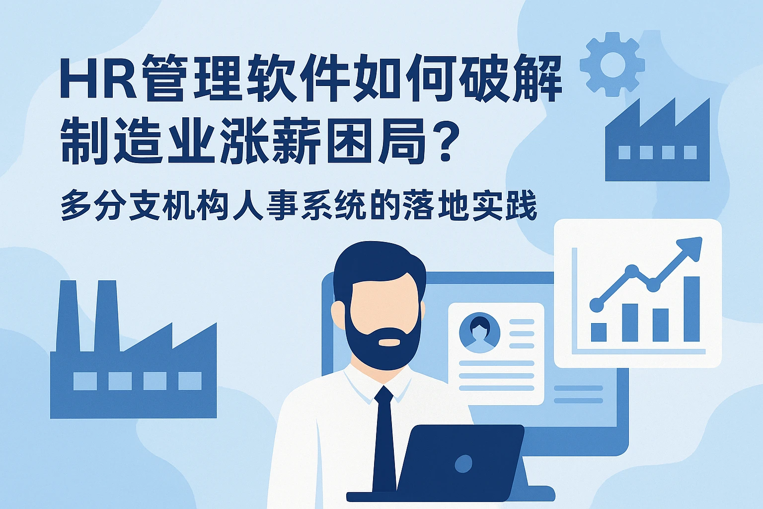 HR管理软件如何破解制造业涨薪困局？多分支机构人事系统的落地实践