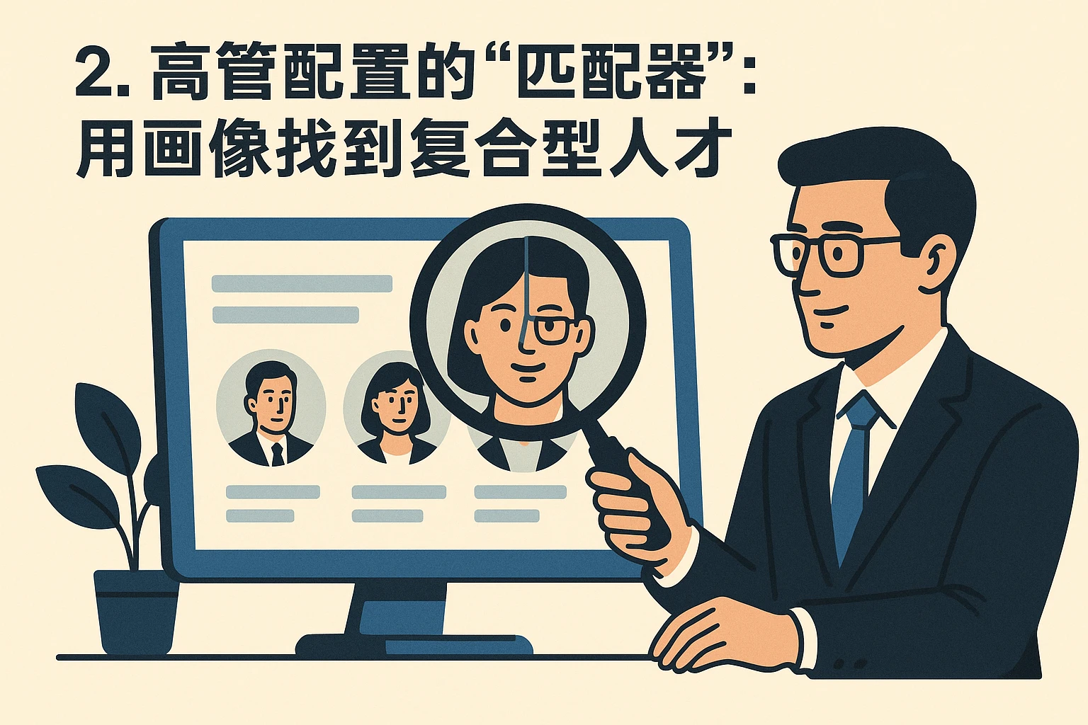 2. 高管配置的“匹配器”：用画像找到复合型人才