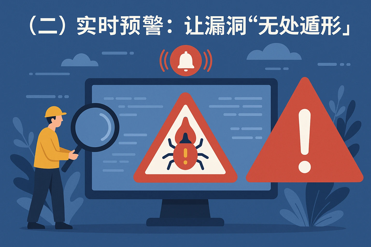 （二）实时预警：让漏洞“无处遁形”