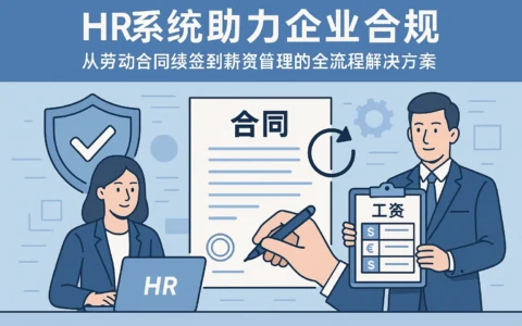 HR系统助力企业合规：从劳动合同续签到薪资管理的全流程解决方案