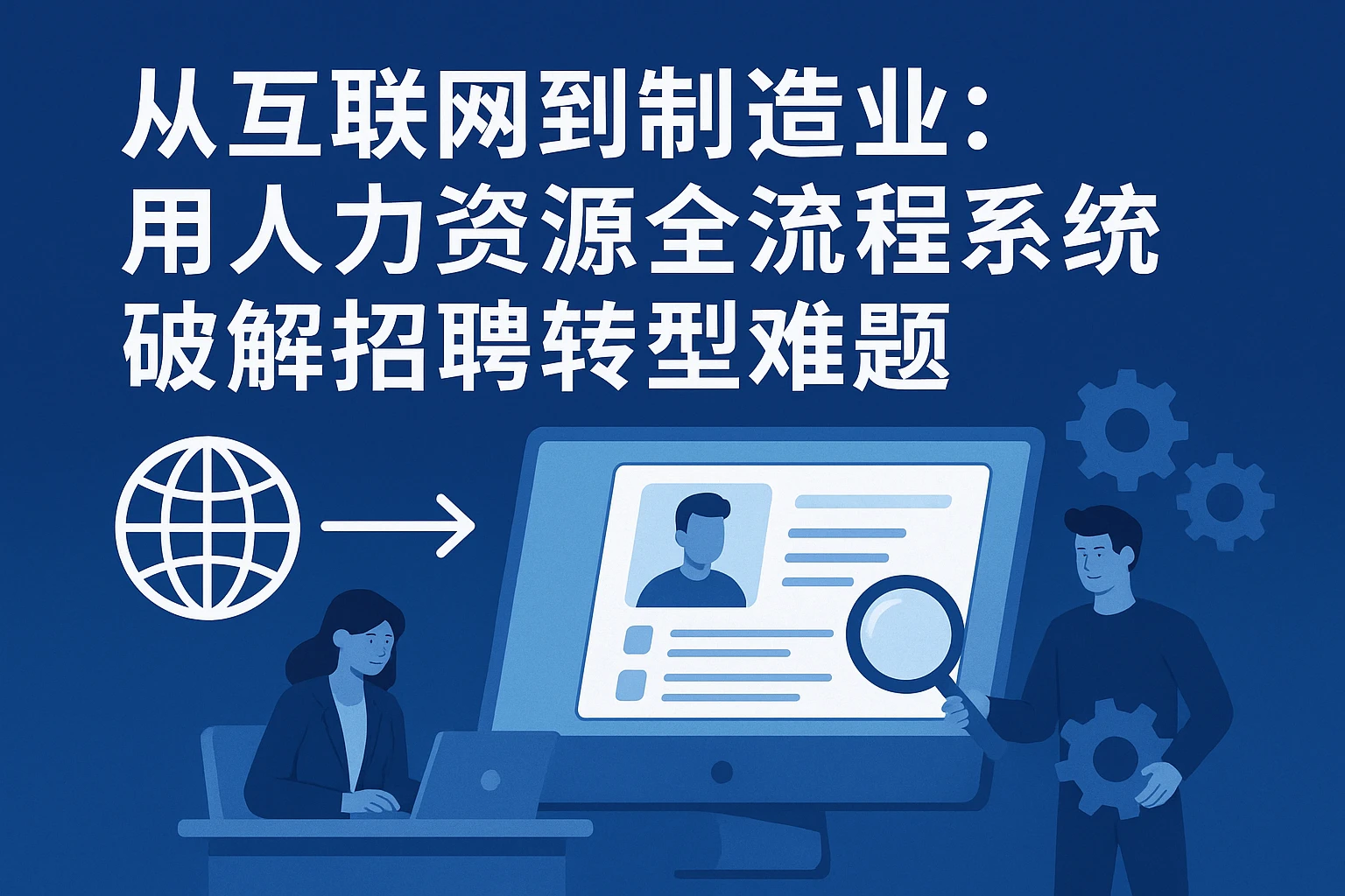 从互联网到制造业：用人力资源全流程系统破解招聘转型难题