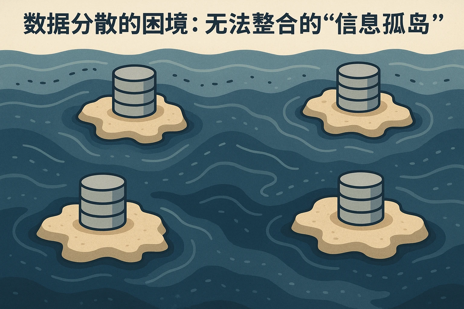 2. 数据分散的困境：无法整合的“信息孤岛”