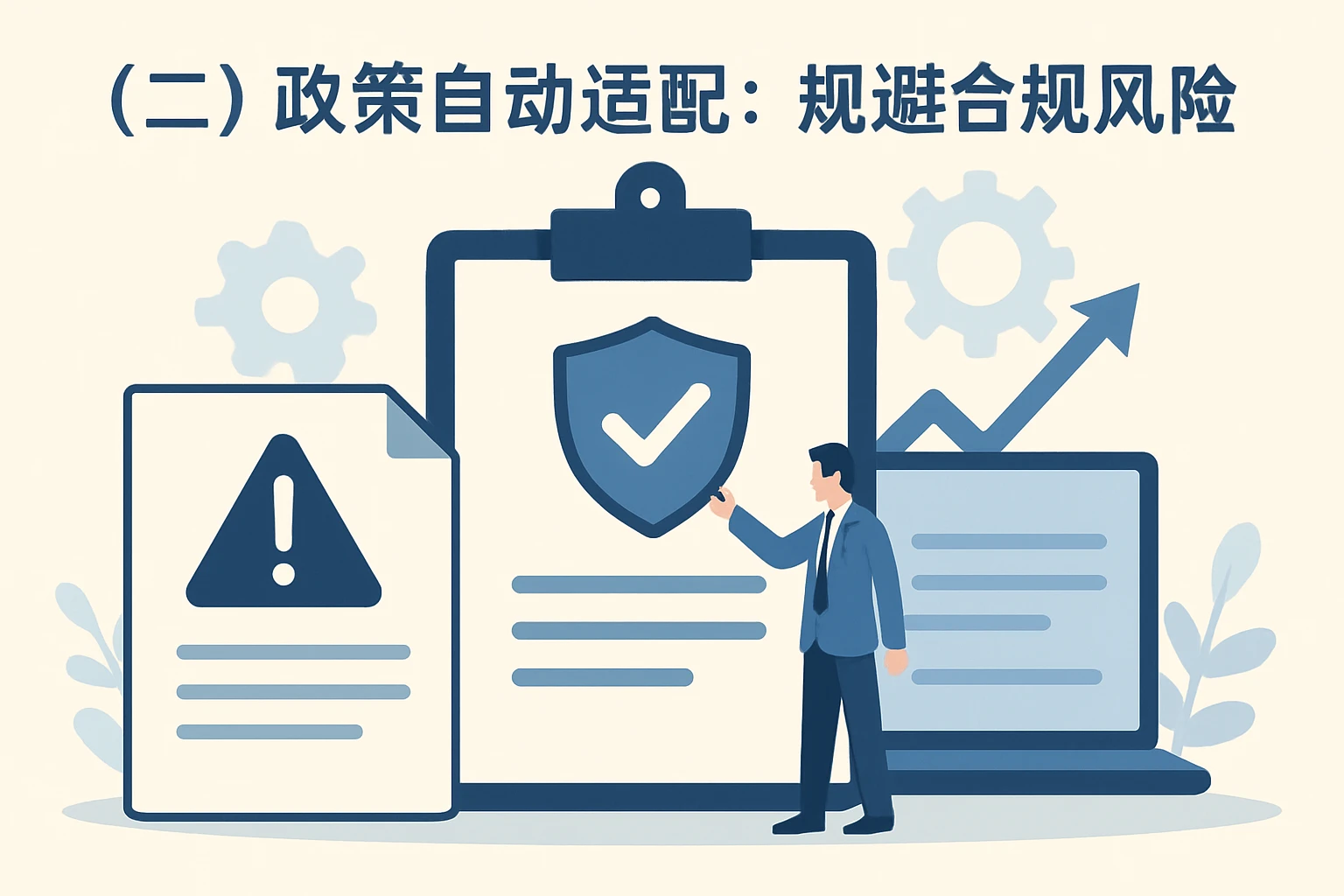 （二）政策自动适配：规避合规风险