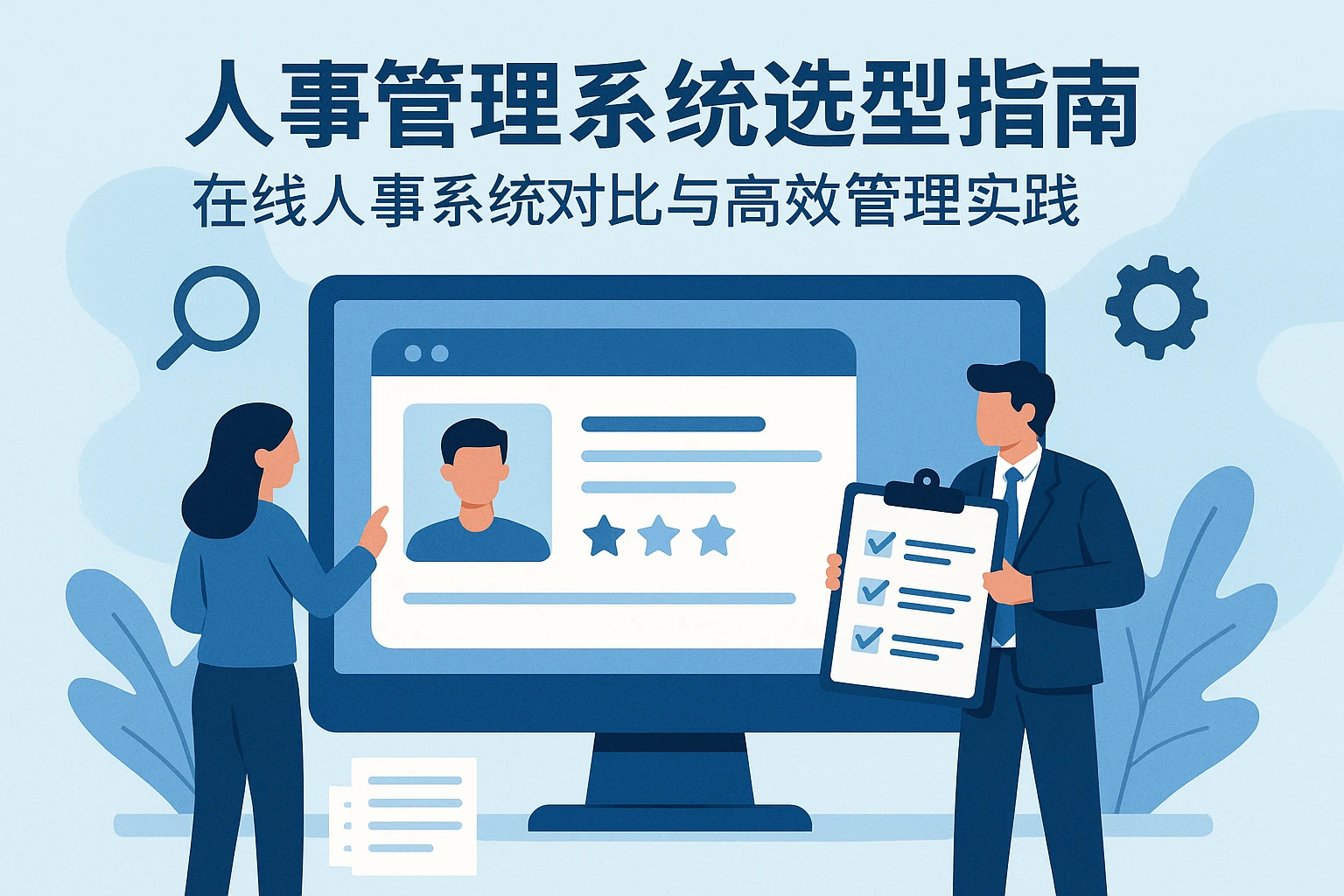 人事管理系统选型指南：在线人事系统对比与高效管理实践