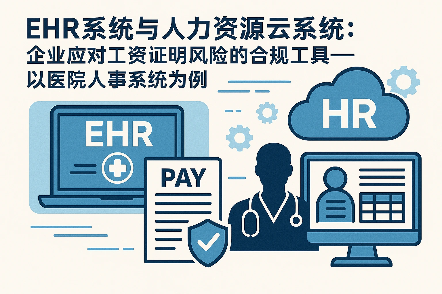 EHR系统与人力资源云系统：企业应对工资证明风险的合规工具——以医院人事系统为例