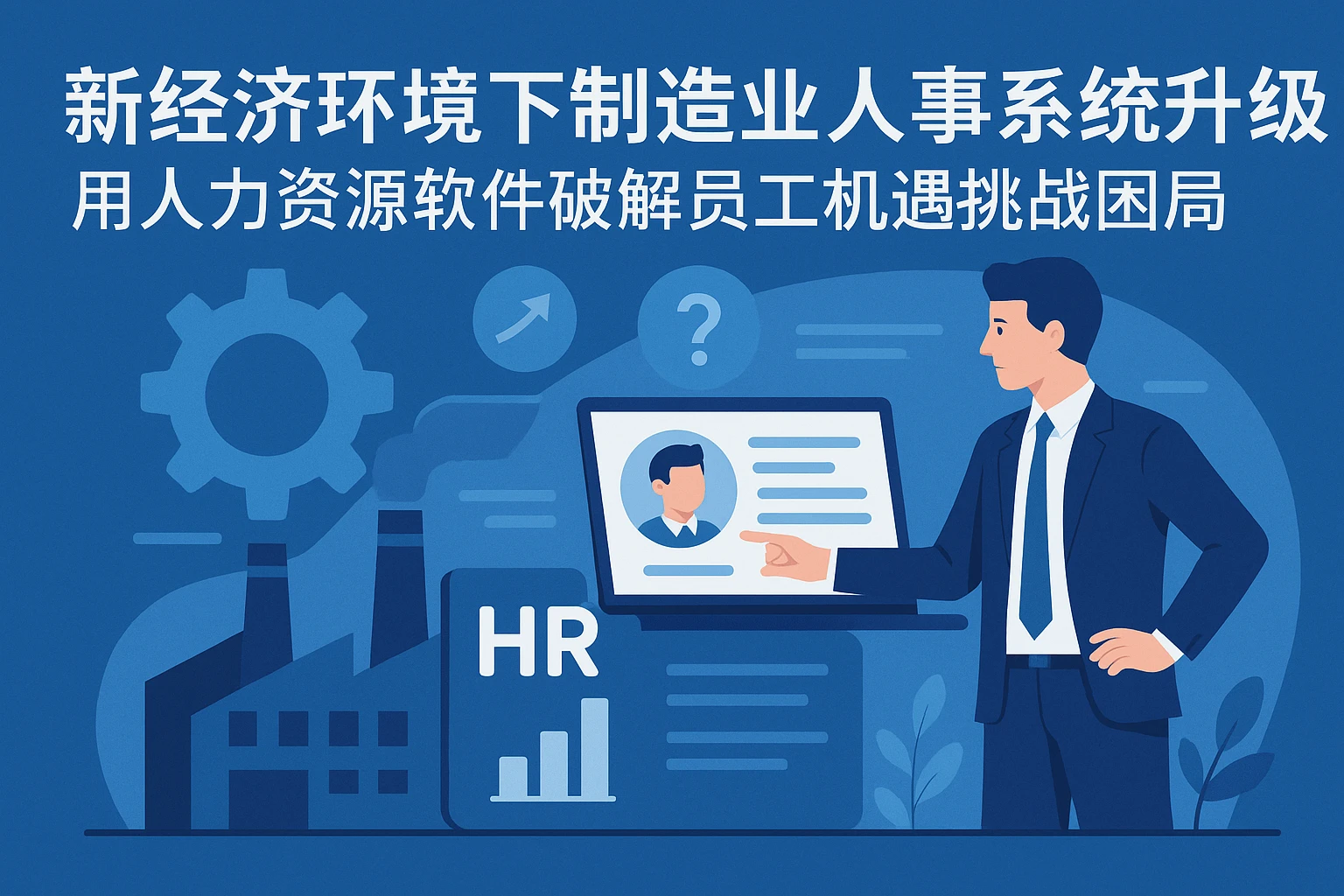 新经济环境下制造业人事系统升级：用人力资源软件破解员工机遇挑战困局