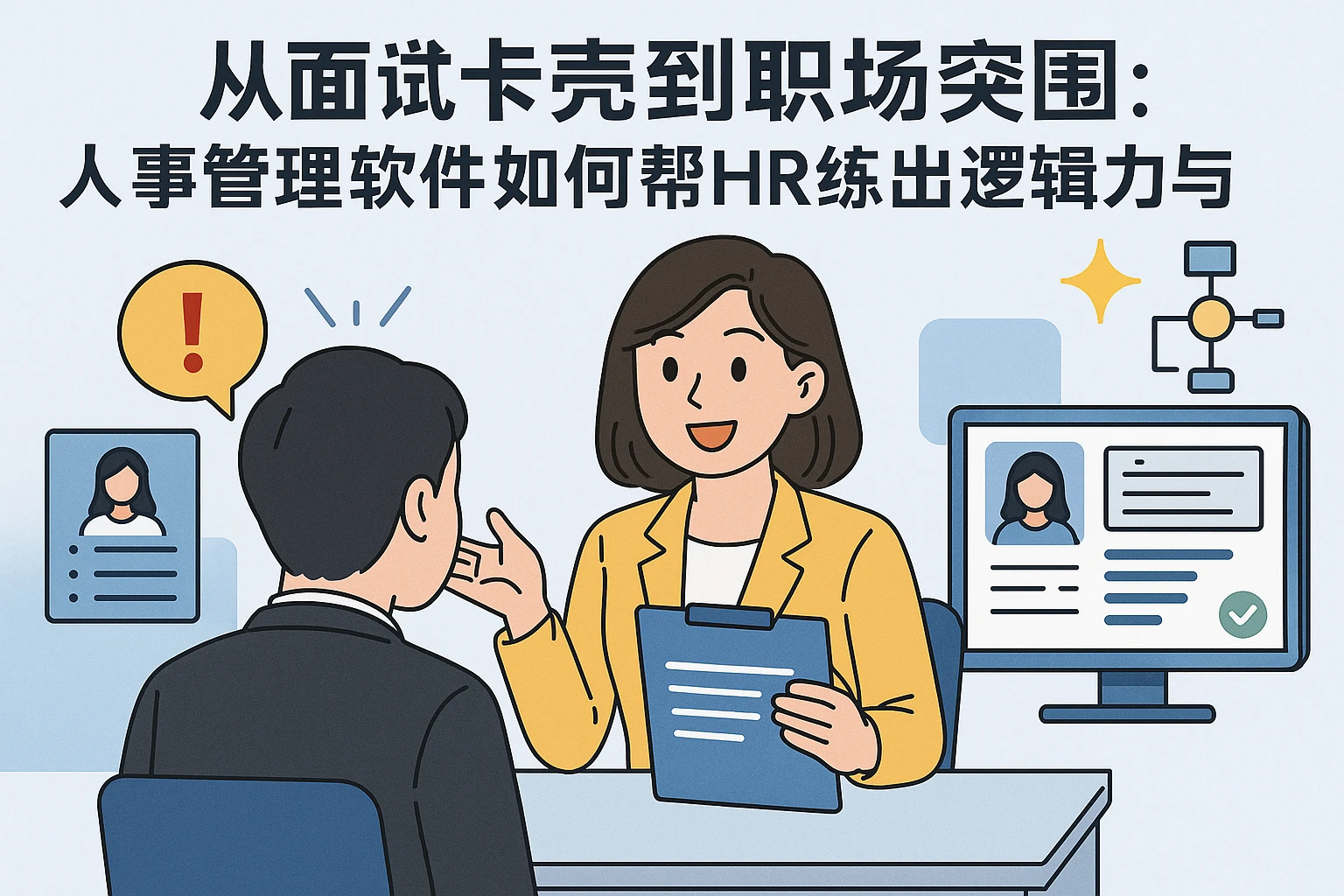 从面试卡壳到职场突围：人事管理软件如何帮HR练出逻辑力与表达力