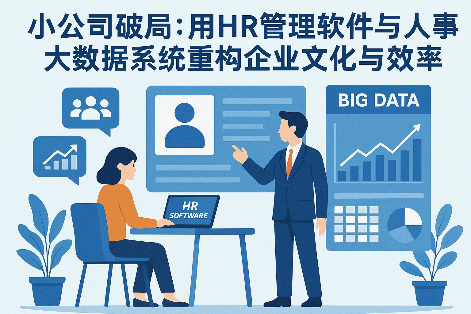 小公司破局：用HR管理软件与人事大数据系统重构企业文化与效率