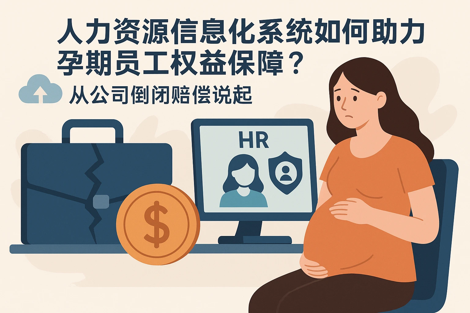 人力资源信息化系统如何助力孕期员工权益保障？从公司倒闭赔偿说起