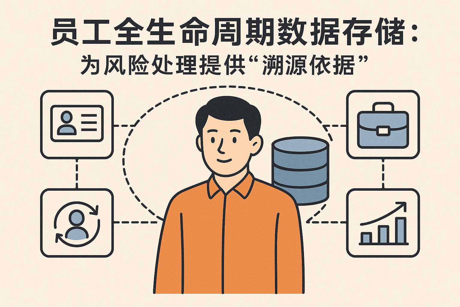 2. 员工全生命周期数据存储：为风险处理提供“溯源依据”