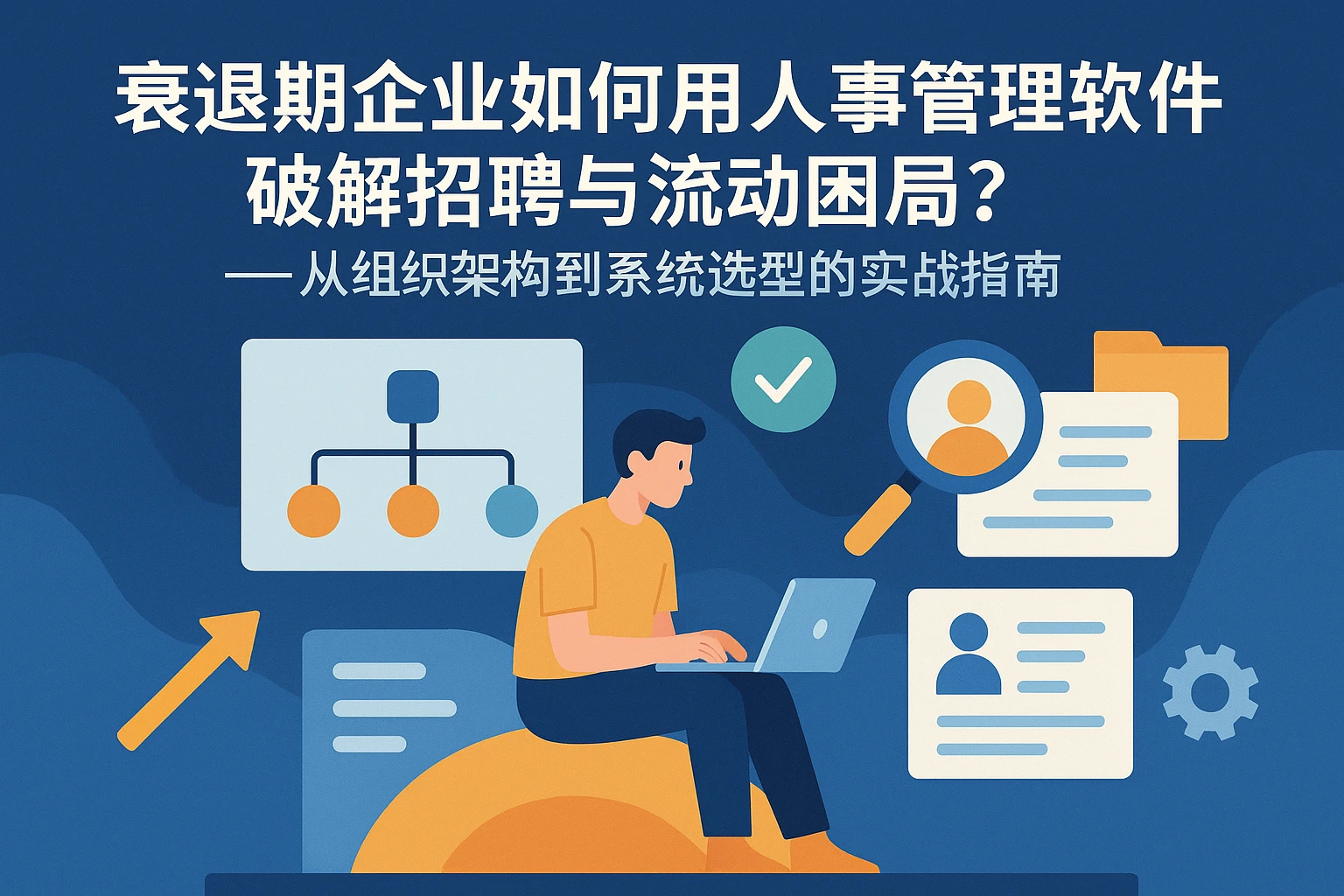 衰退期企业如何用人事管理软件破解招聘与流动困局？——从组织架构到系统选型的实战指南