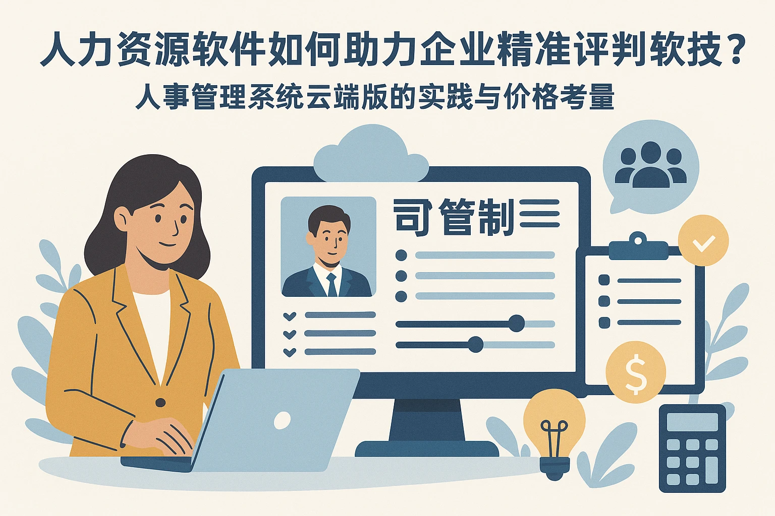 人力资源软件如何助力企业精准评判软技能？人事管理系统云端版的实践与价格考量