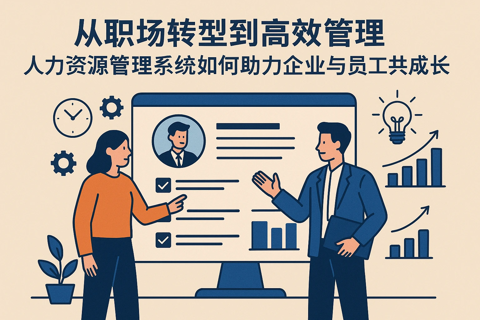 从职场转型到高效管理：人力资源管理系统如何助力企业与员工共成长