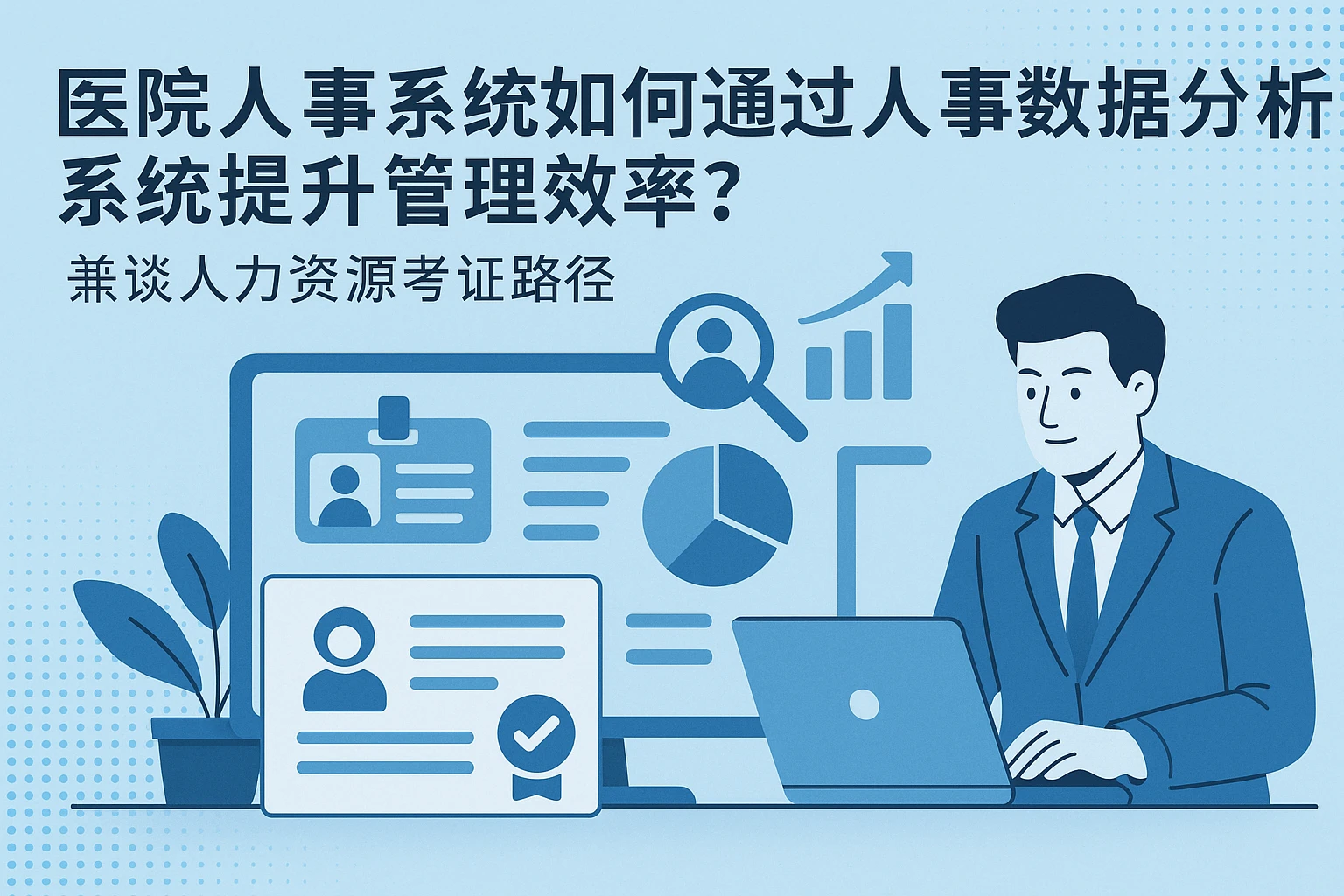 医院人事系统如何通过人事数据分析系统提升管理效率？——兼谈人力资源考证路径