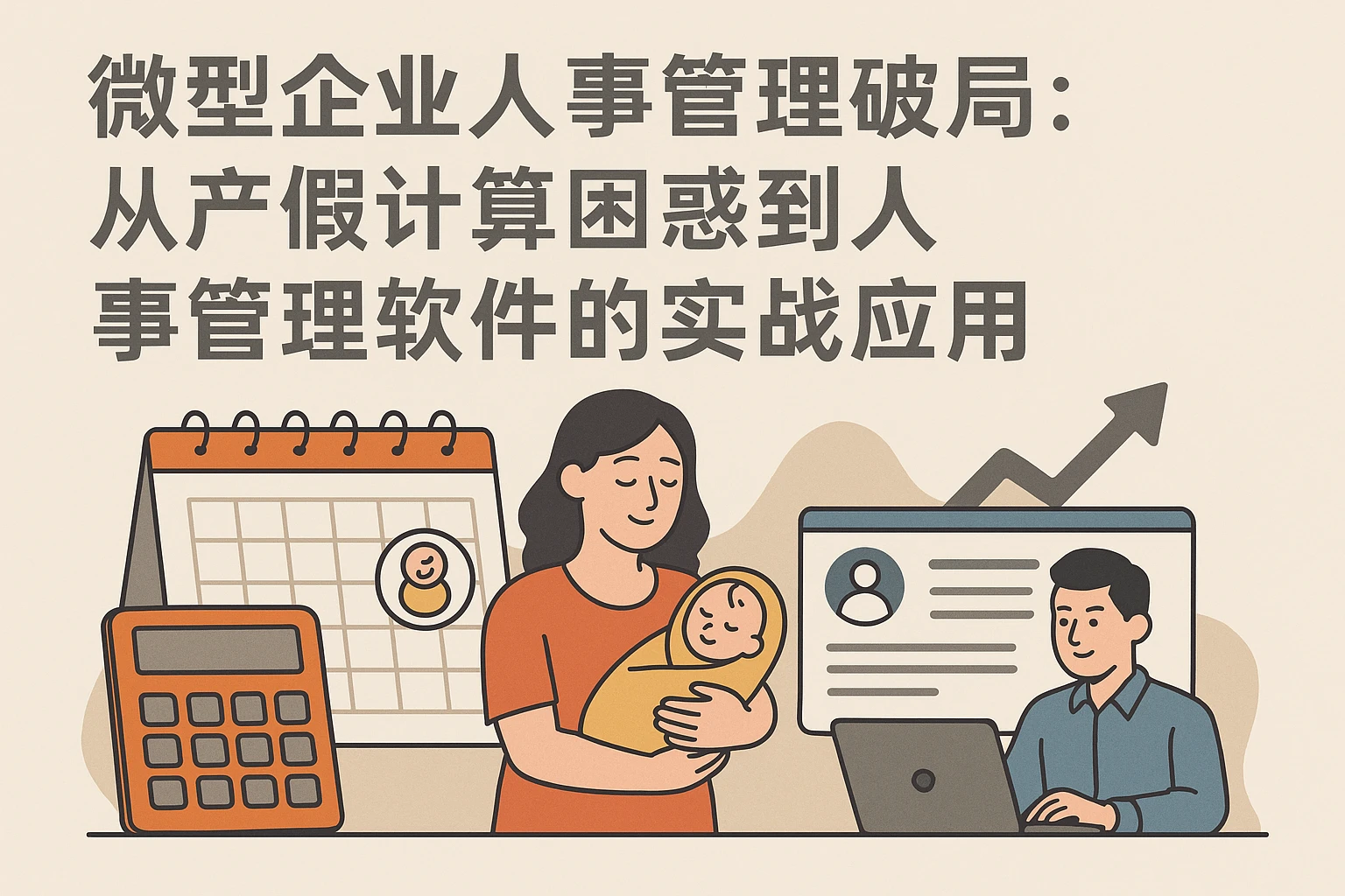 微型企业人事管理破局：从产假计算困惑到人事管理软件的实战应用