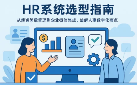 HR系统选型指南：从薪资等级管理到企业微信集成，破解人事数字化痛点