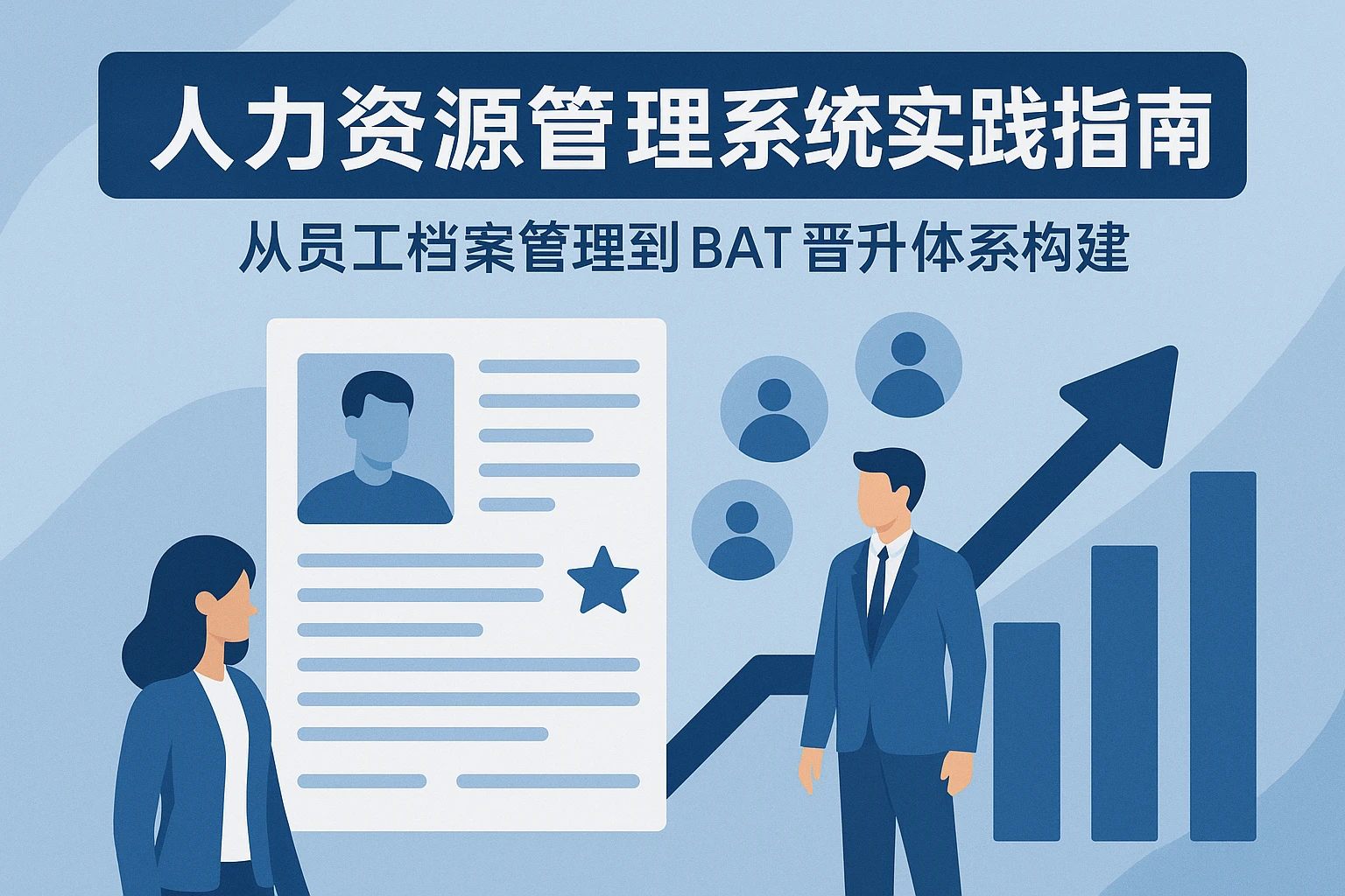 人力资源管理系统实践指南：从员工档案管理到BAT晋升体系构建