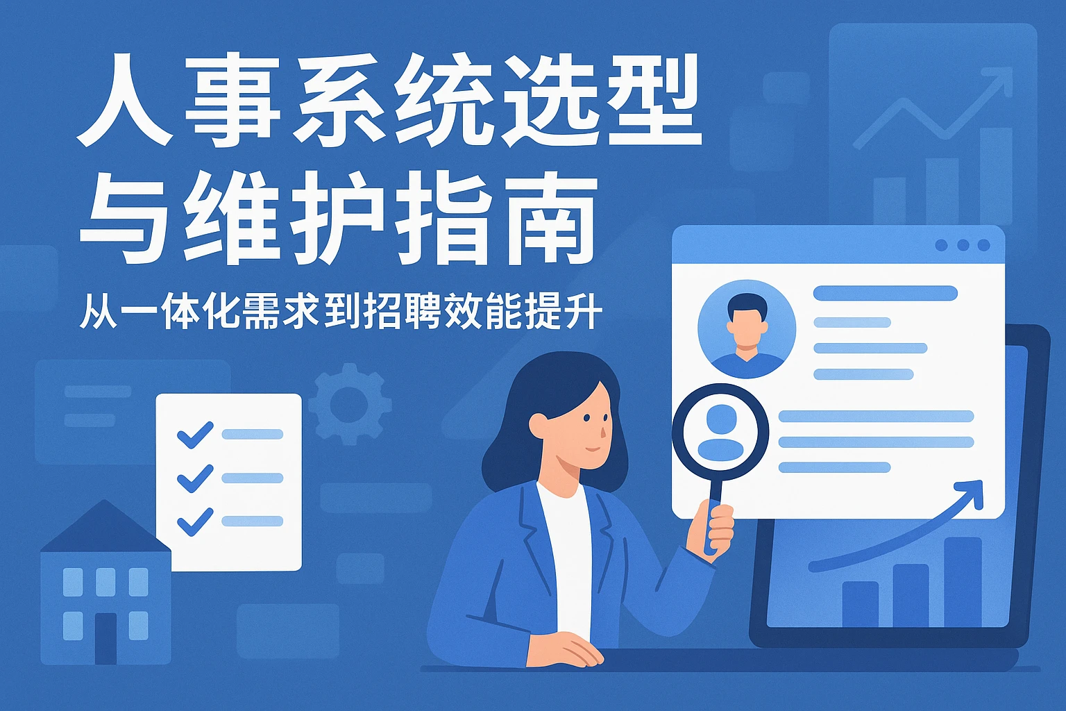 人事系统选型与维护指南：从一体化需求到招聘效能提升