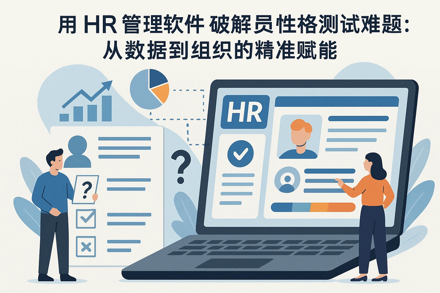 用HR管理软件破解员工性格测试难题：从数据到组织的精准赋能