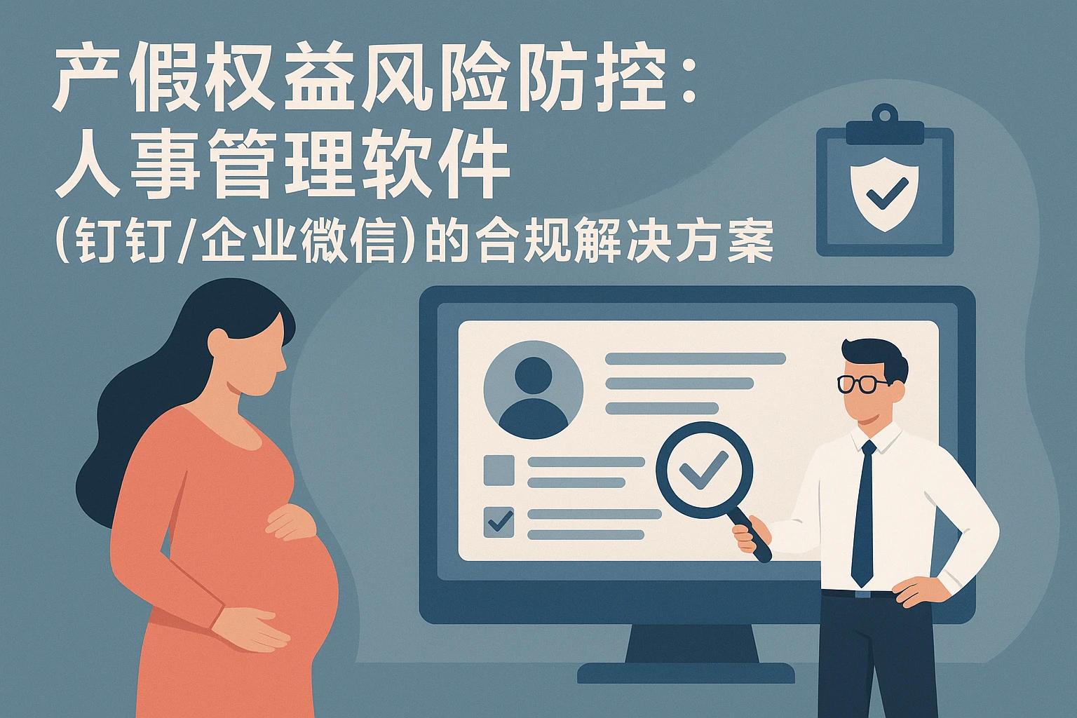 产假权益风险防控：人事管理软件（钉钉/企业微信）的合规解决方案