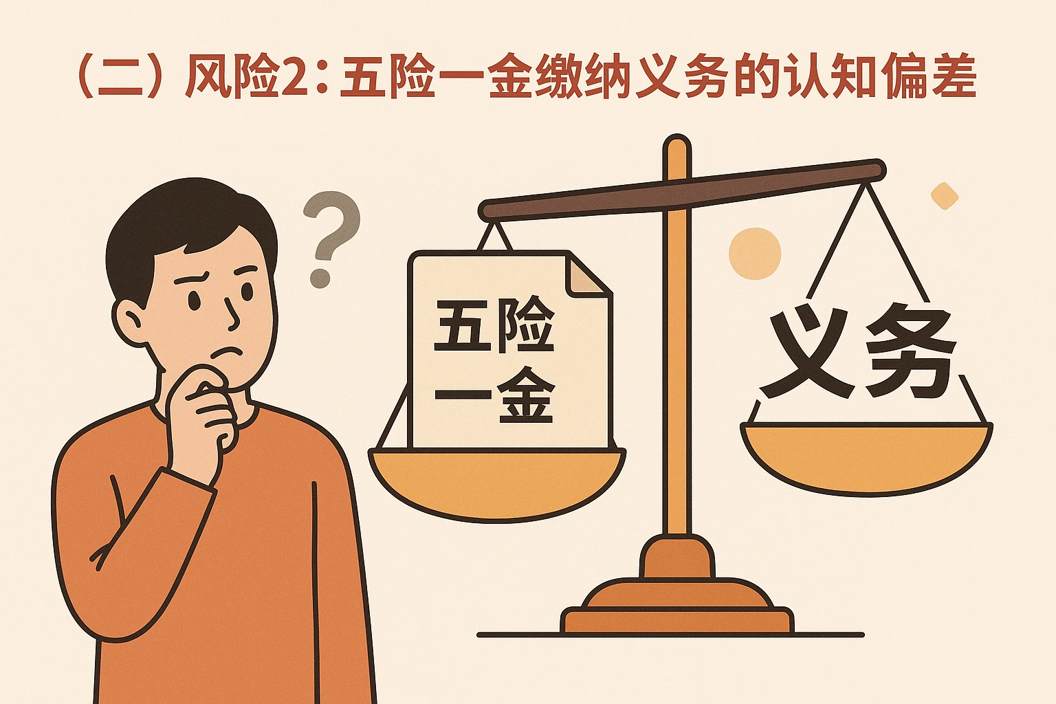 （二）风险2：五险一金缴纳义务的认知偏差