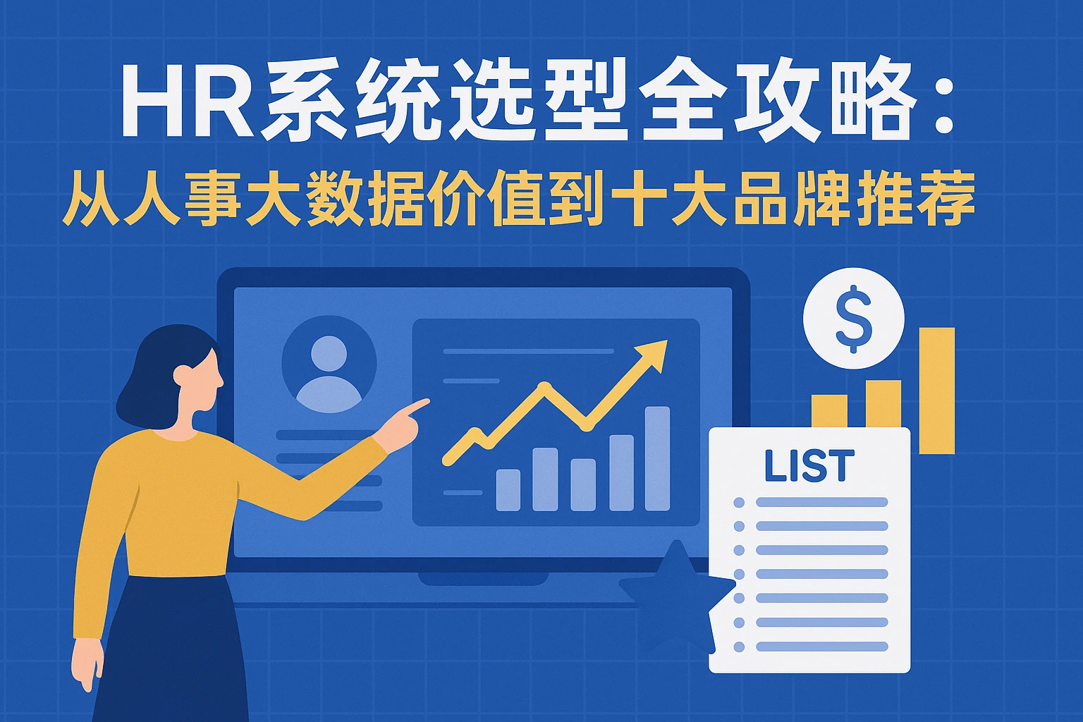 HR系统选型全攻略：从人事大数据价值到十大品牌推荐