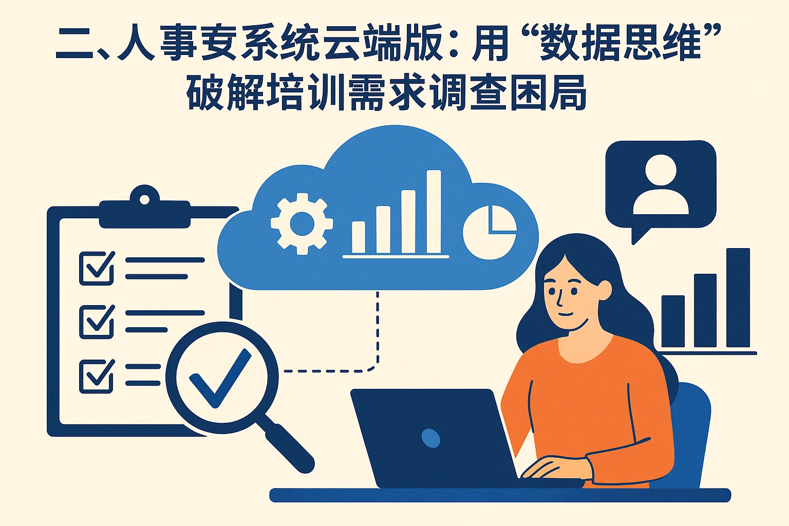 二、人事系统云端版：用“数据思维”破解培训需求调查困局