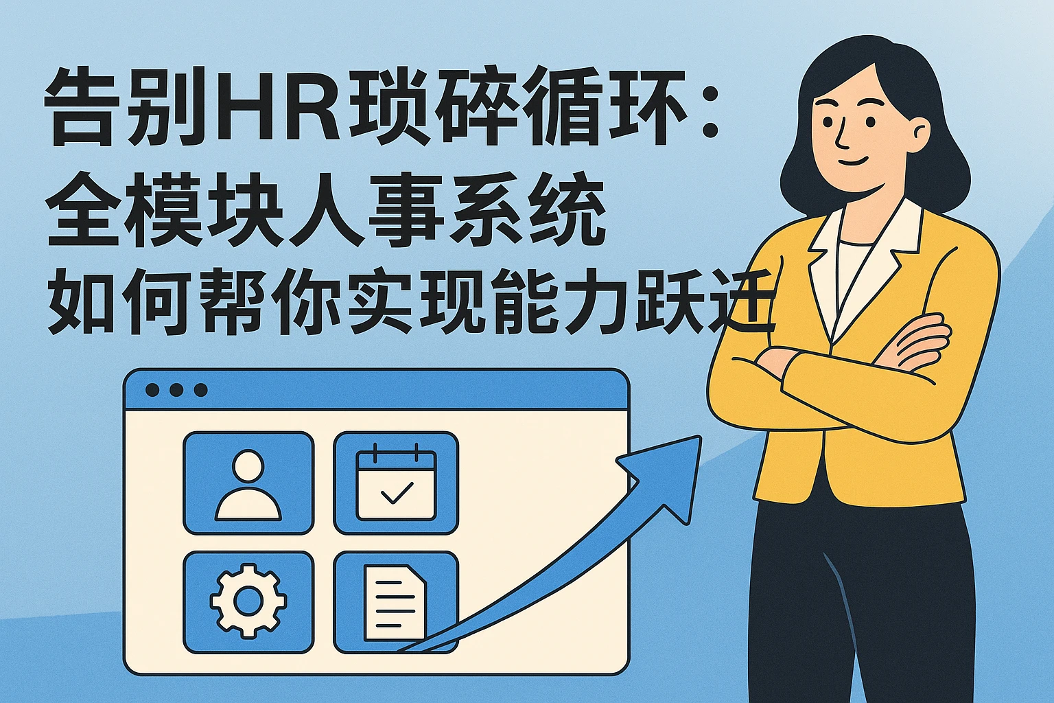 告别HR琐碎循环：全模块人事系统如何帮你实现能力跃迁