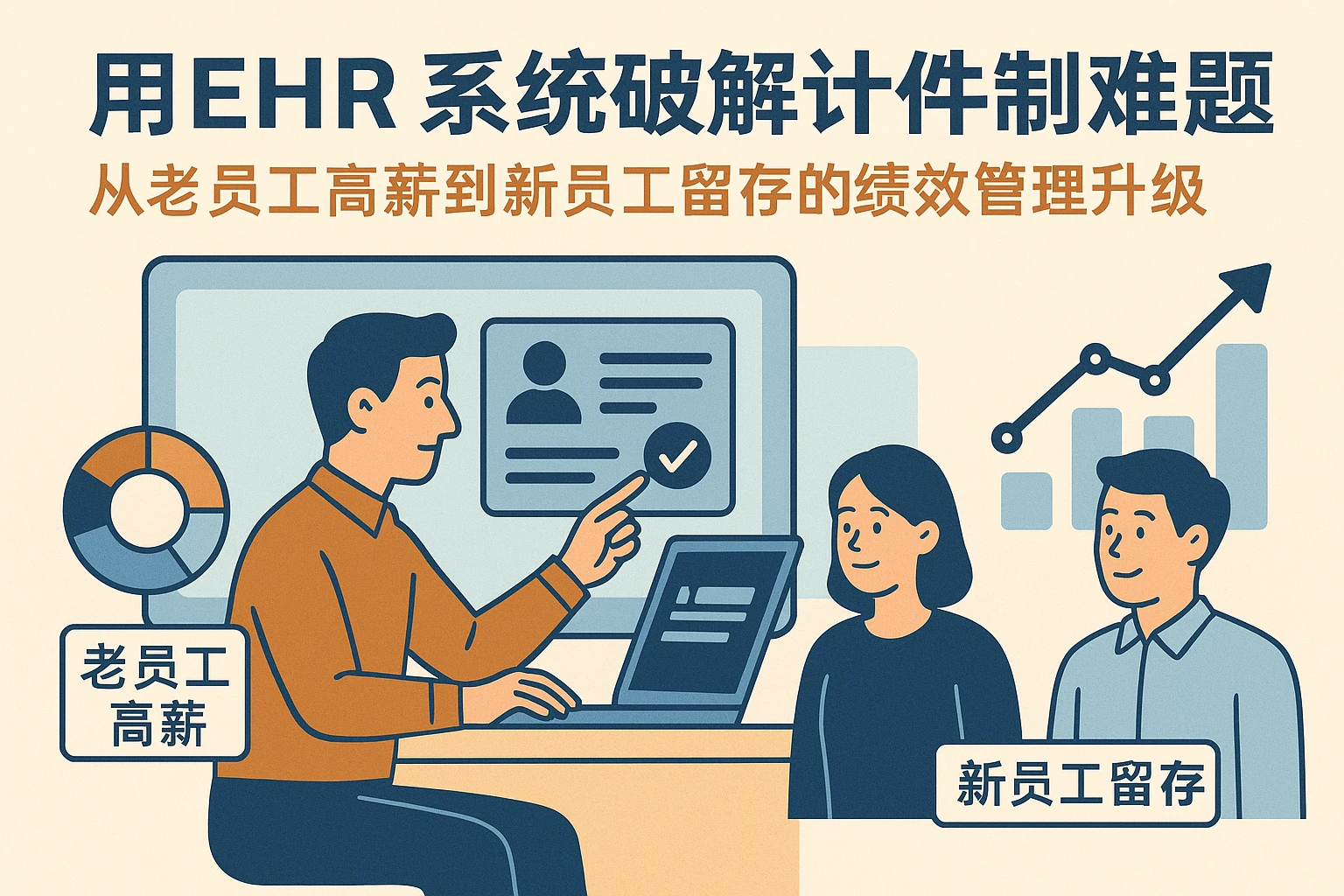 用EHR系统破解计件制难题：从老员工高薪到新员工留存的绩效管理升级