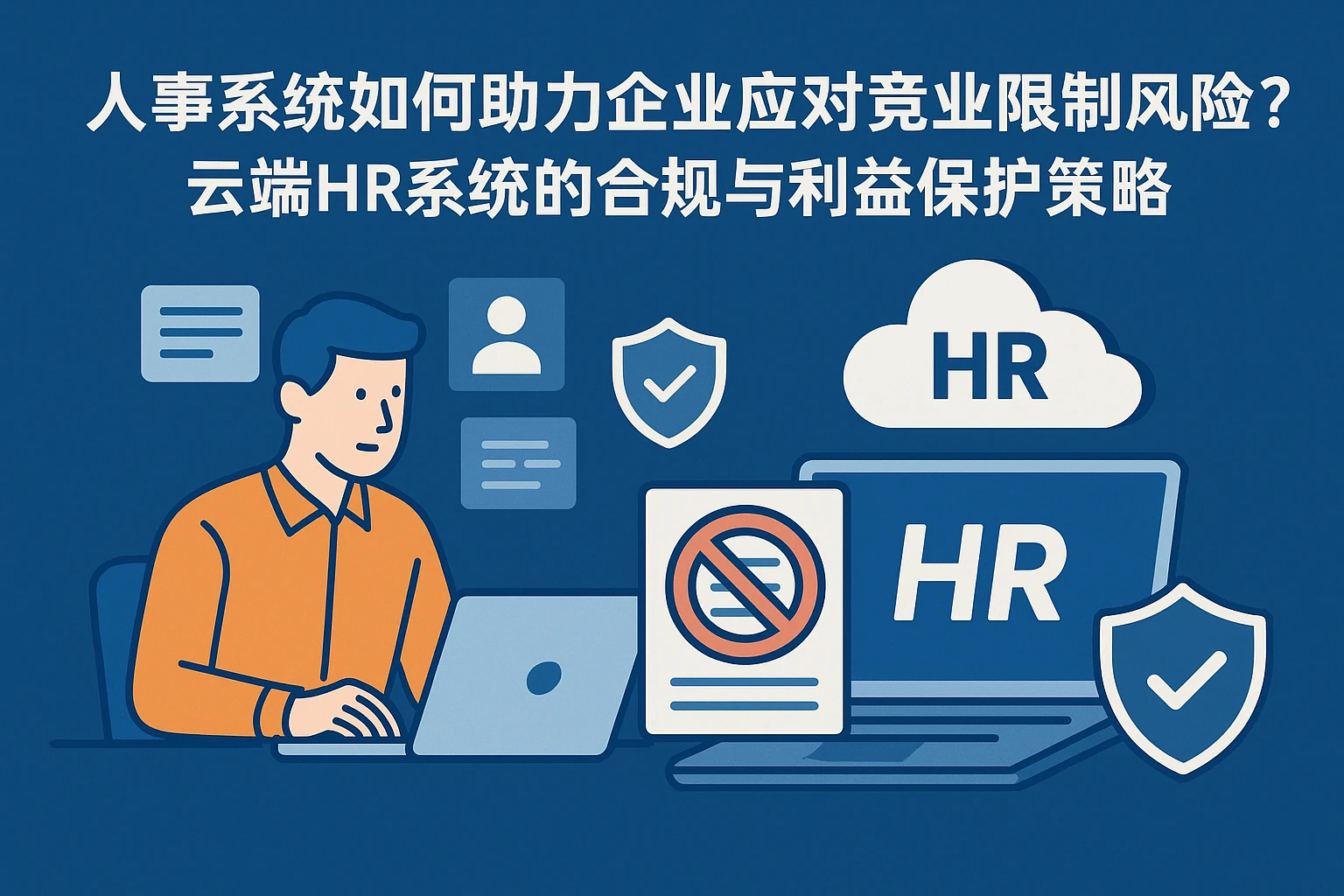 人事系统如何助力企业应对竞业限制风险？云端HR系统的合规与利益保护策略