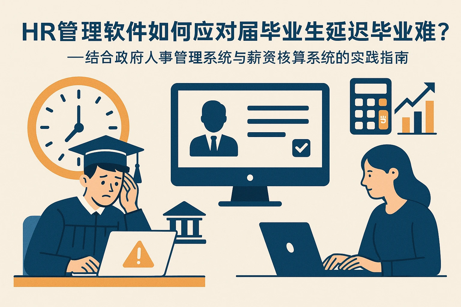 HR管理软件如何应对应届毕业生延迟毕业难题？——结合政府人事管理系统与薪资核算系统的实践指南