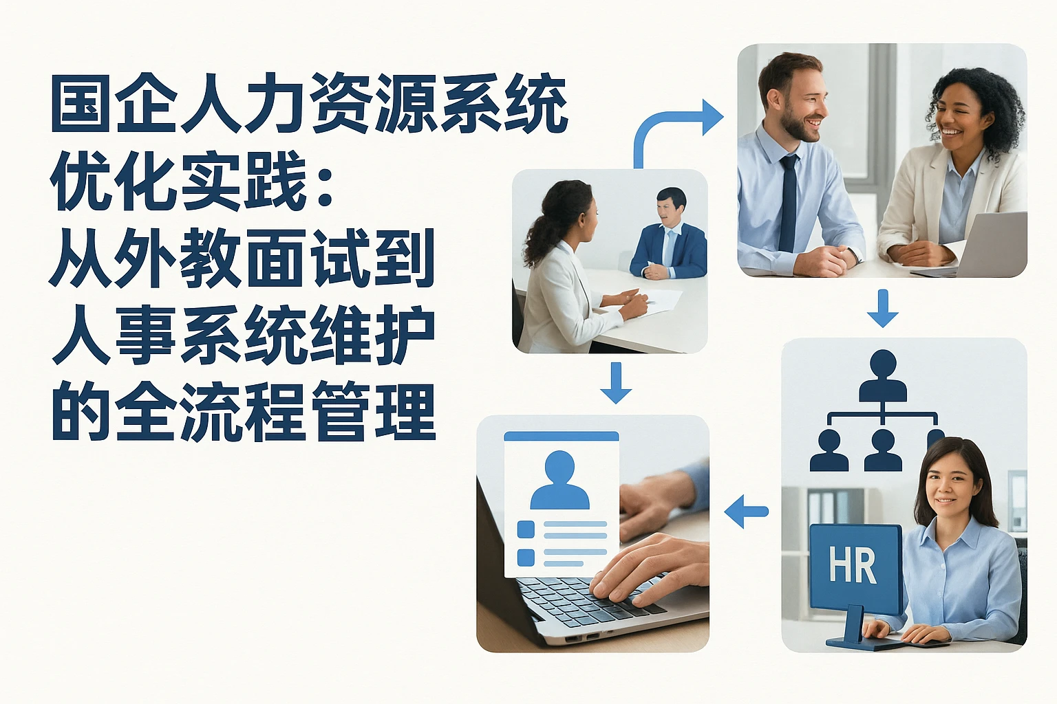国企人力资源系统优化实践：从外教面试到人事系统维护的全流程管理