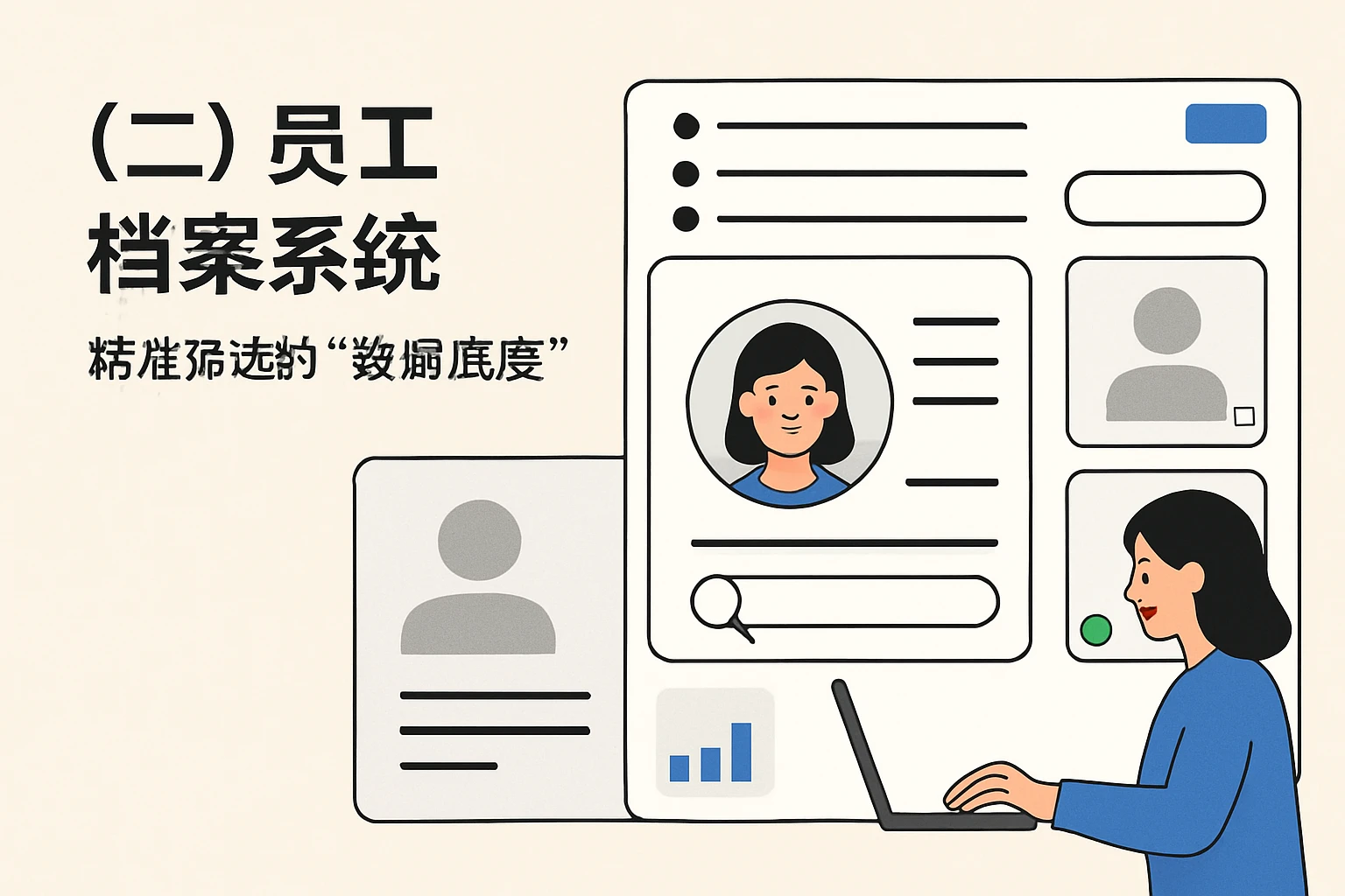 （二）员工档案系统：精准筛选的“数据底座”