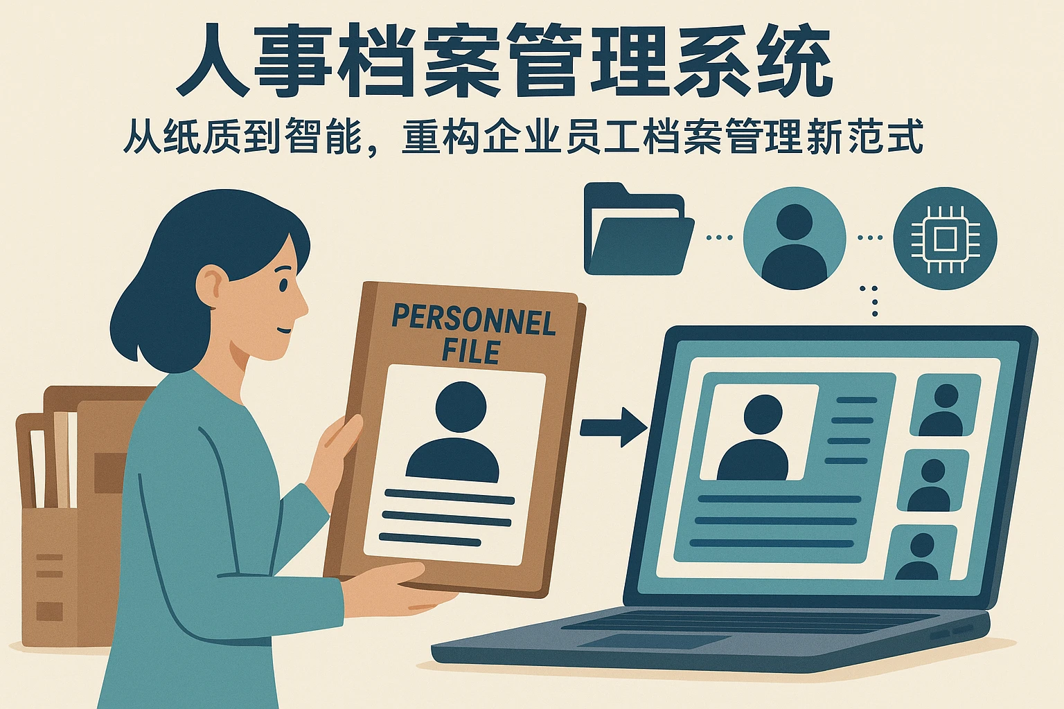 人事档案管理系统：从纸质到智能，重构企业员工档案管理新范式