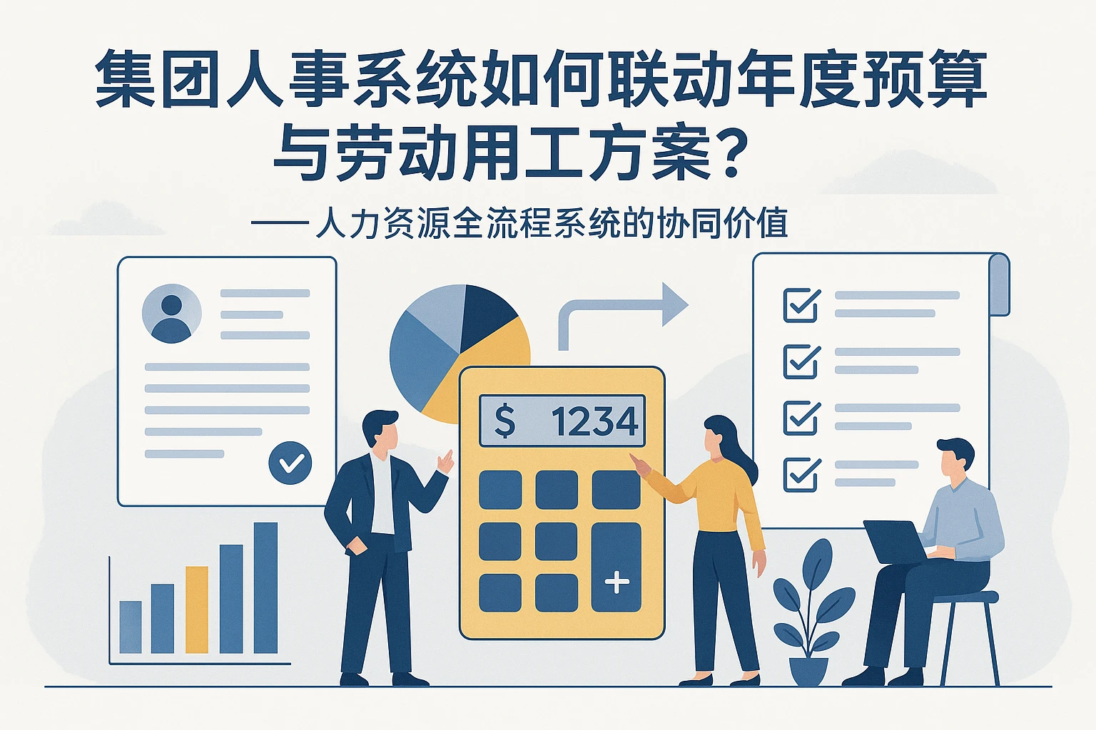 集团人事系统如何联动年度预算与劳动用工方案？——人力资源全流程系统的协同价值