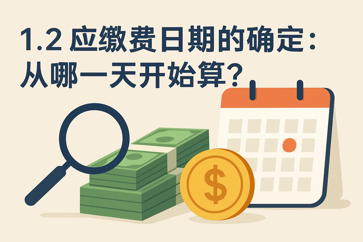 1.2 应缴费日期的确定：从哪一天开始算？