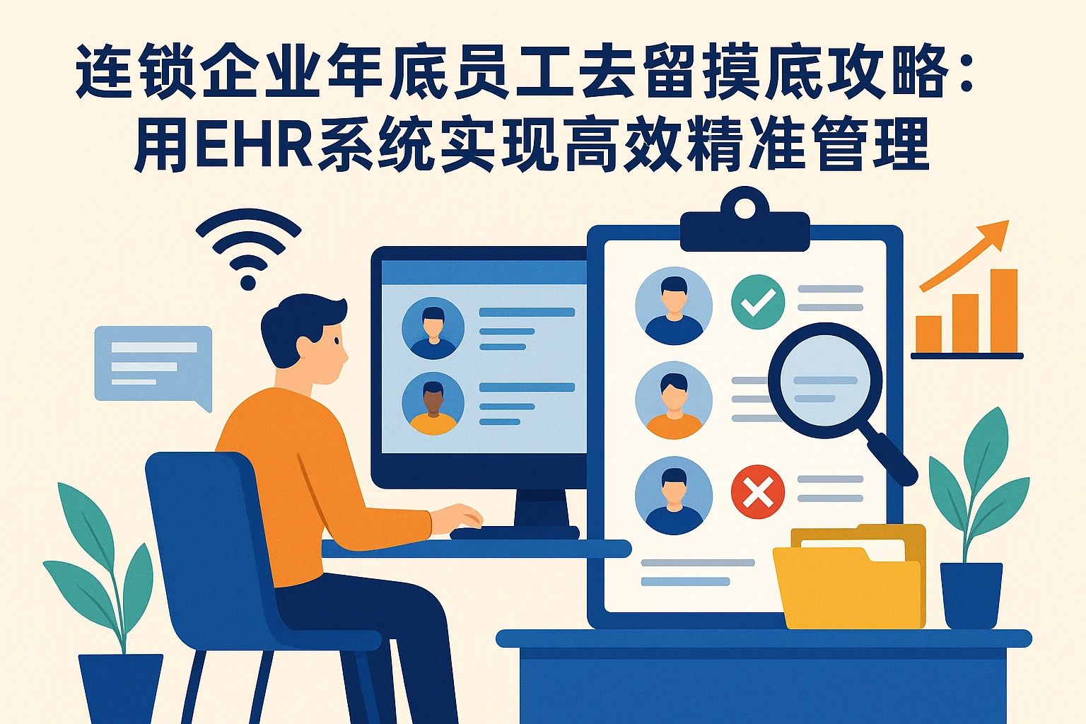 连锁企业年底员工去留摸底攻略：用EHR系统实现高效精准管理