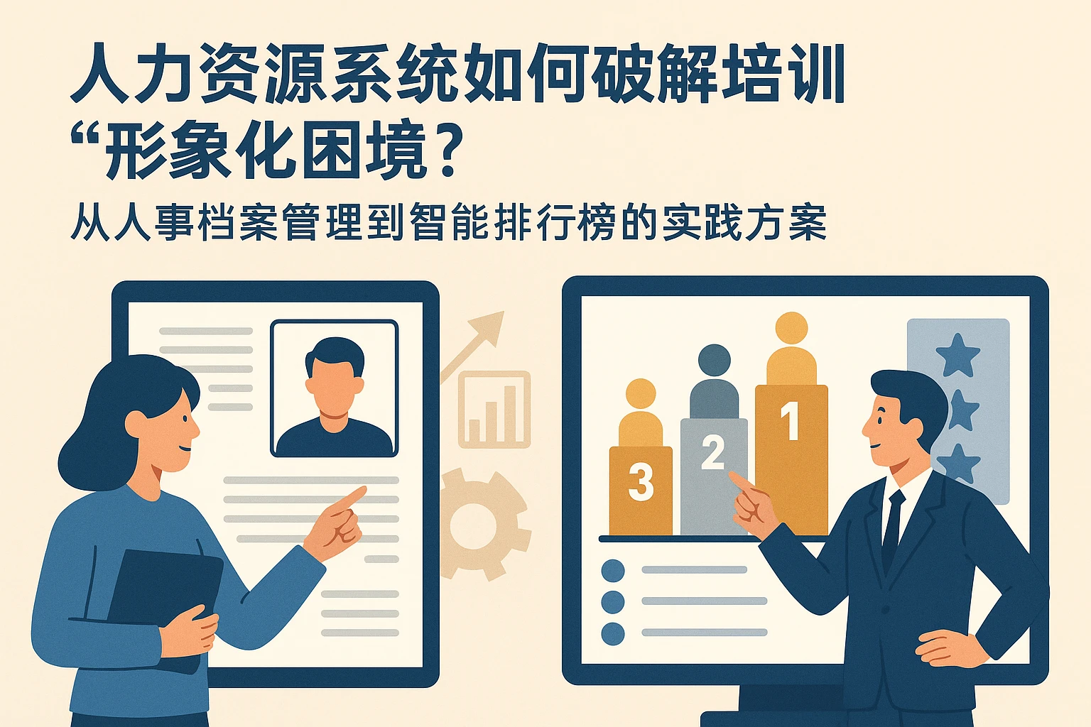 人力资源系统如何破解培训“形象化困境”？从人事档案管理到智能排行榜的实践方案