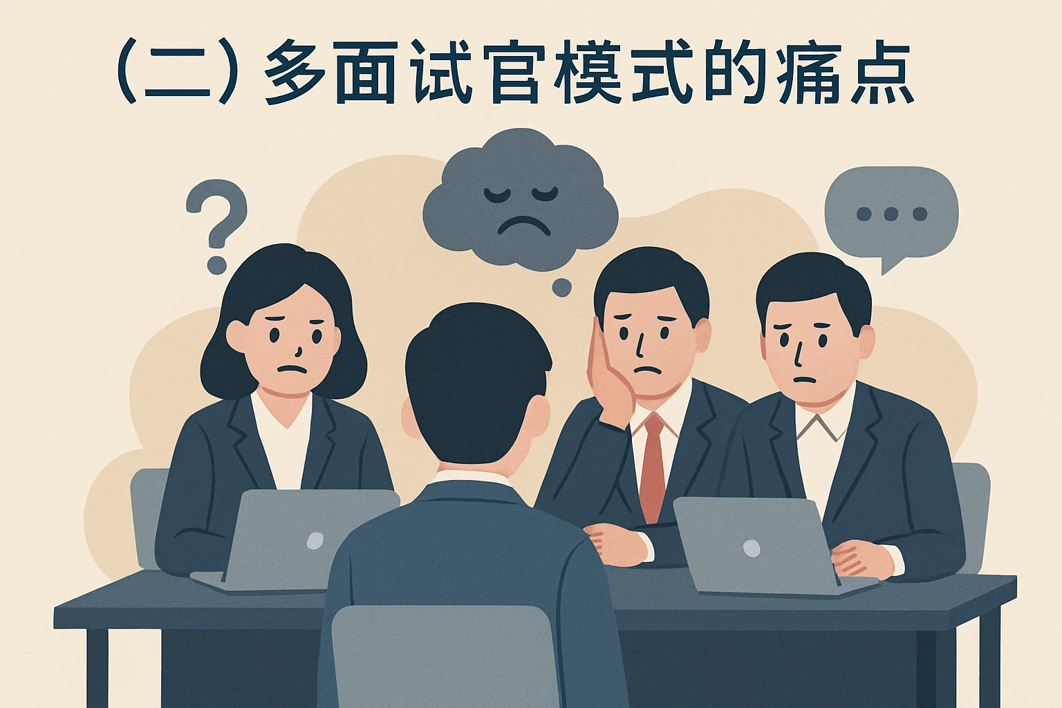 （二）多面试官模式的痛点