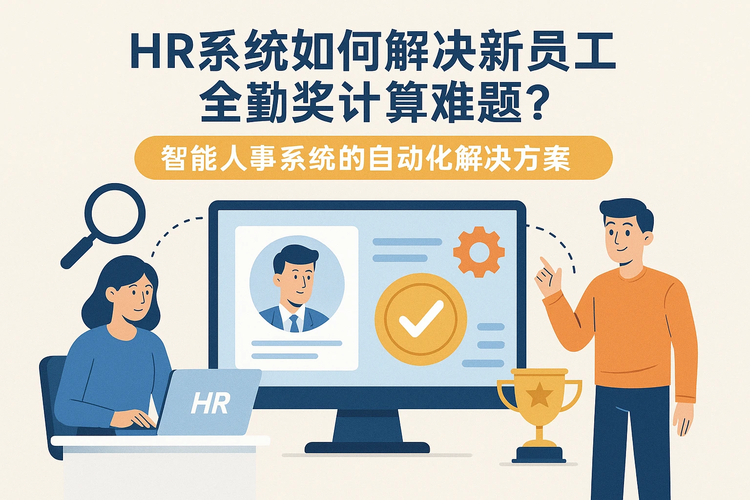 HR系统如何解决新员工全勤奖计算难题？——智能人事系统的自动化解决方案