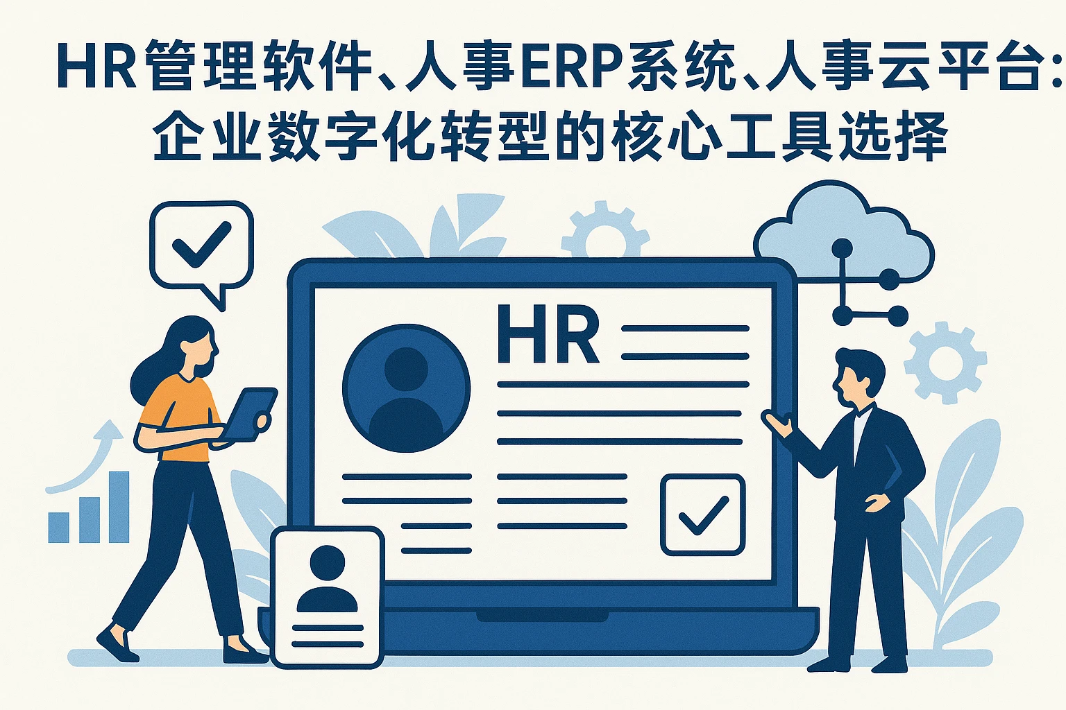 HR管理软件、人事ERP系统、人事云平台：企业数字化转型的核心工具选择