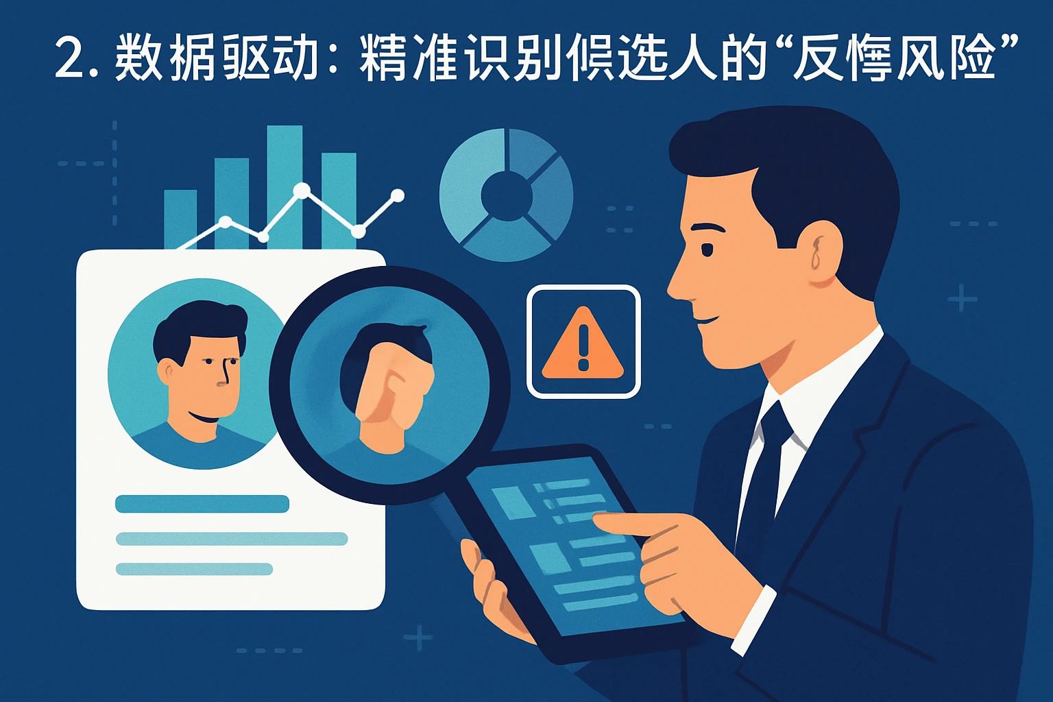 2. 数据驱动：精准识别候选人的“反悔风险”