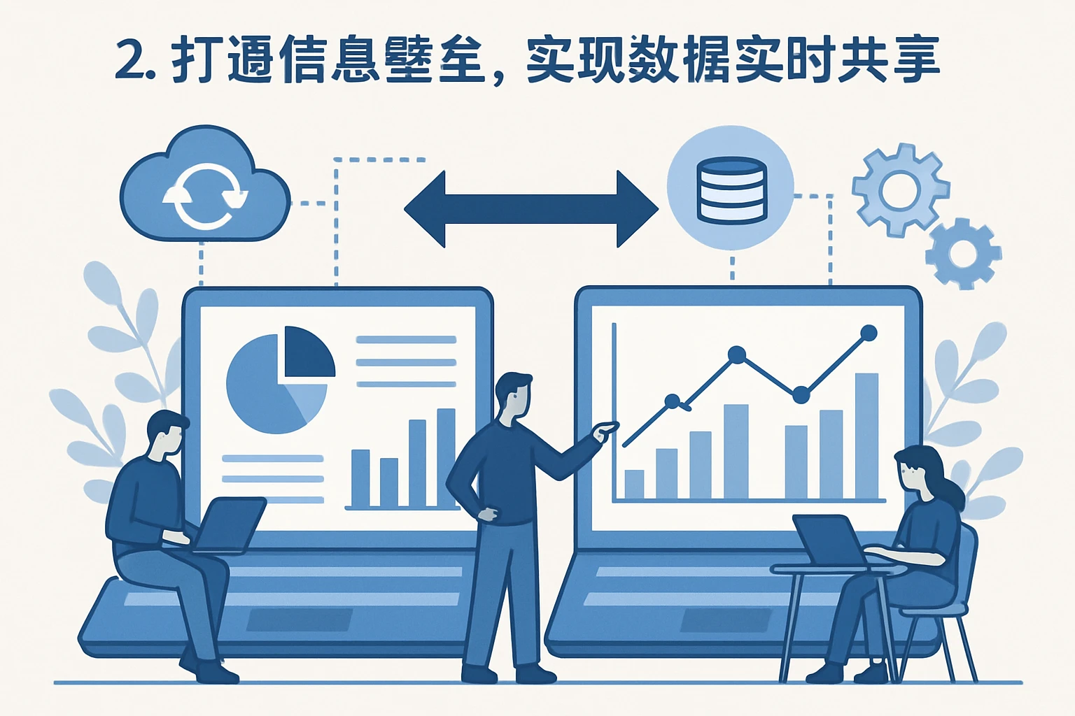 2. 打通信息壁垒，实现数据实时共享
