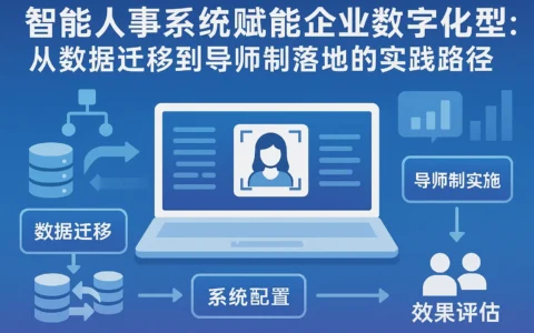 智能人事系统赋能企业数字化转型：从数据迁移到导师制落地的实践路径